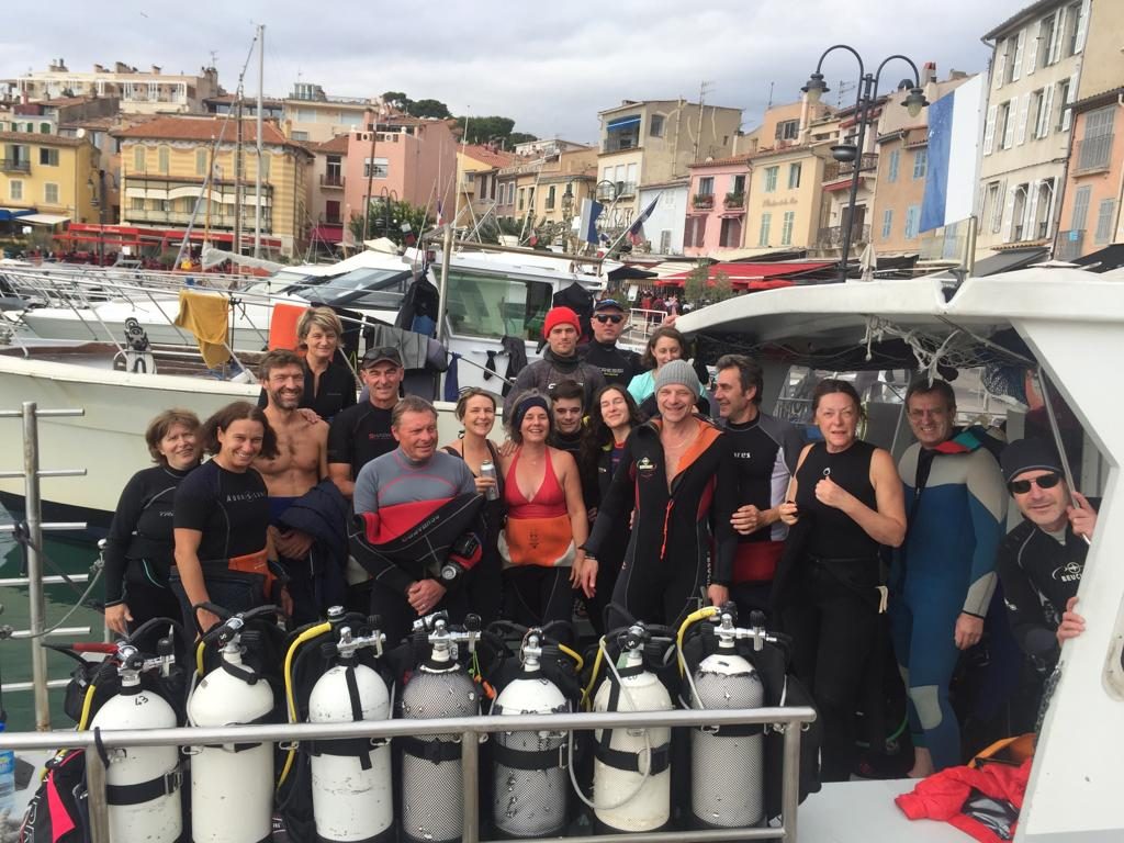 Cassis 2019 - bonne ambiance et superbes plongées