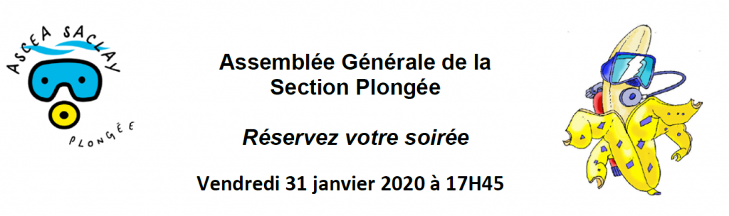 Assemblée Générale le vendredi 31 janvier 2020 !